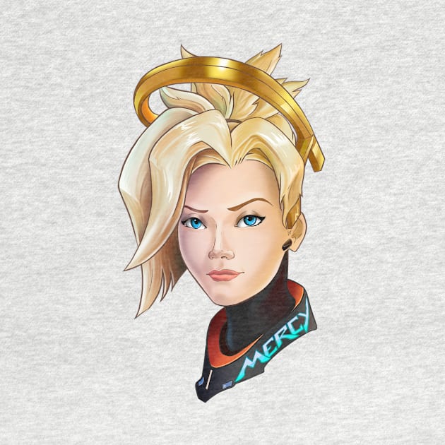 "mercy" & "overwatch" by DiWighte